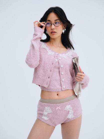 Arinah Boyshort - Pink | For Love and Lemons