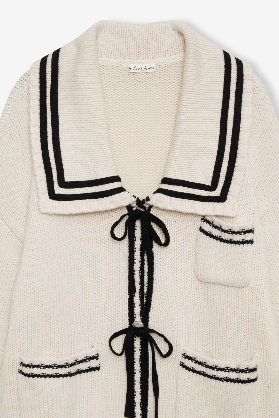 Marina Knit Cardigan - Tan | For Love and Lemons