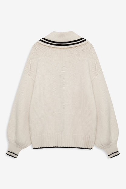 Marina Knit Cardigan - Tan | For Love and Lemons