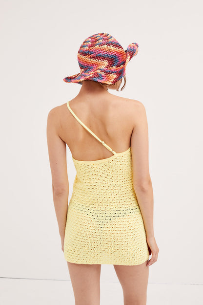 Charlotte Mini Dress - Yellow | For Love and Lemons
