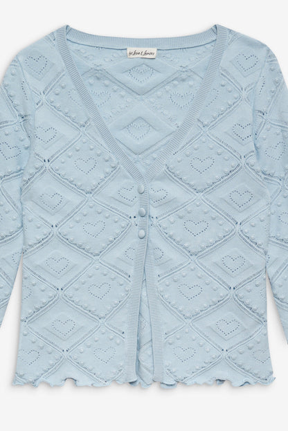 Coco Knit Cardigan - Baby Blue | For Love and Lemons