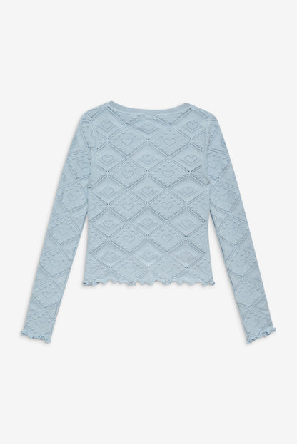 Coco Knit Cardigan - Baby Blue | For Love and Lemons