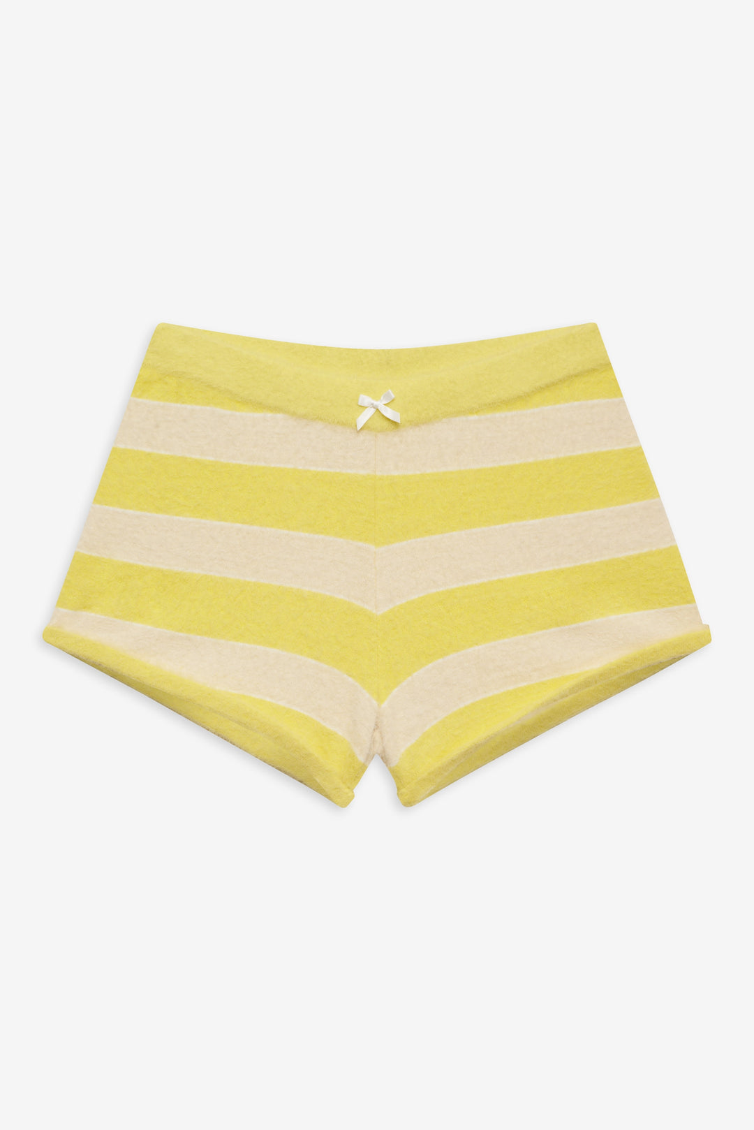 Sleepy Stripe Shorts - Yellow | For Love and Lemons