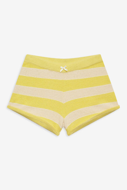 Sleepy Stripe Shorts - Yellow | For Love and Lemons