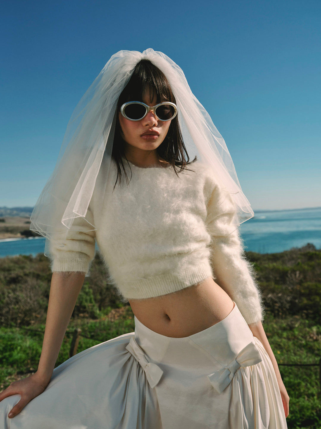 Dove Sweater - White | For Love and Lemons