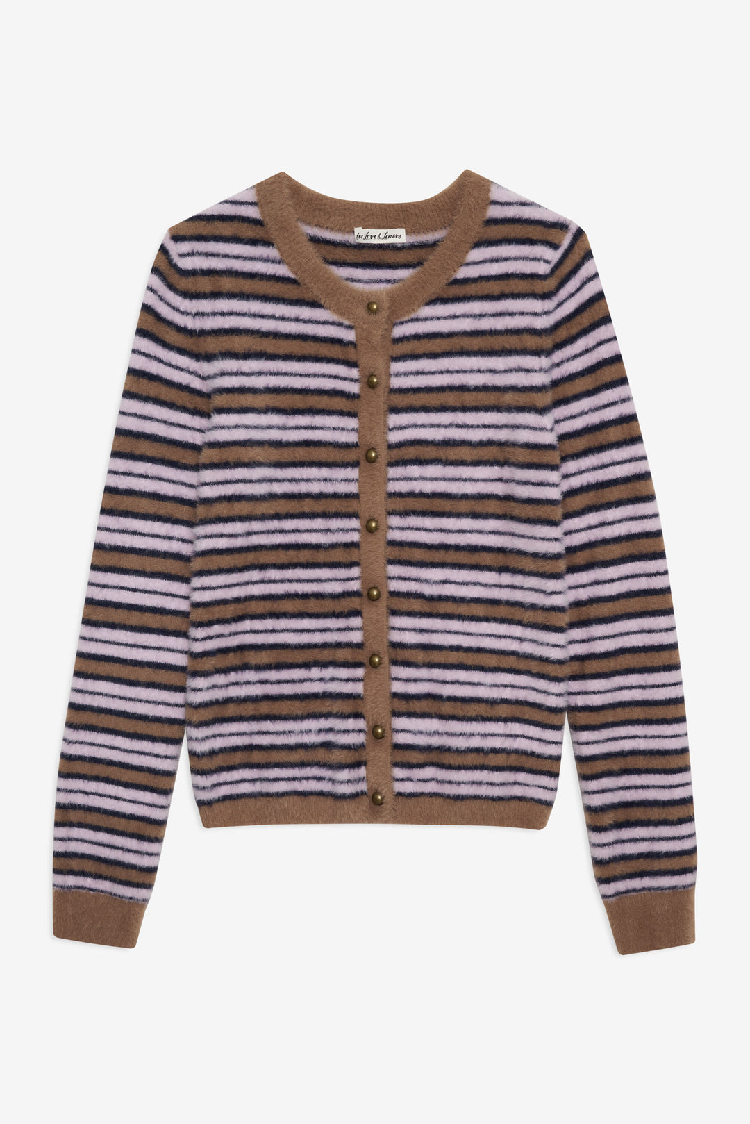 Nora Striped Cardigan - Blue | For Love and Lemons