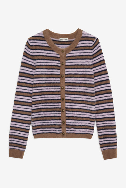 Nora Striped Cardigan - Blue | For Love and Lemons
