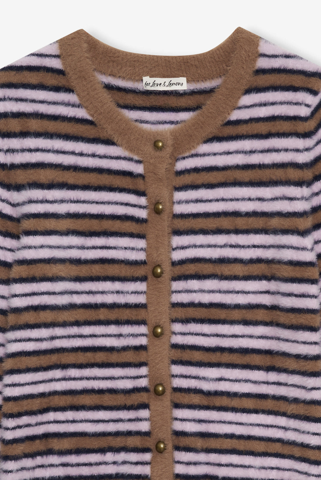 Nora Striped Cardigan - Blue | For Love and Lemons