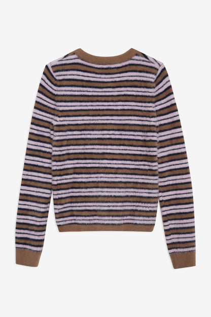 Nora Striped Cardigan - Blue | For Love and Lemons