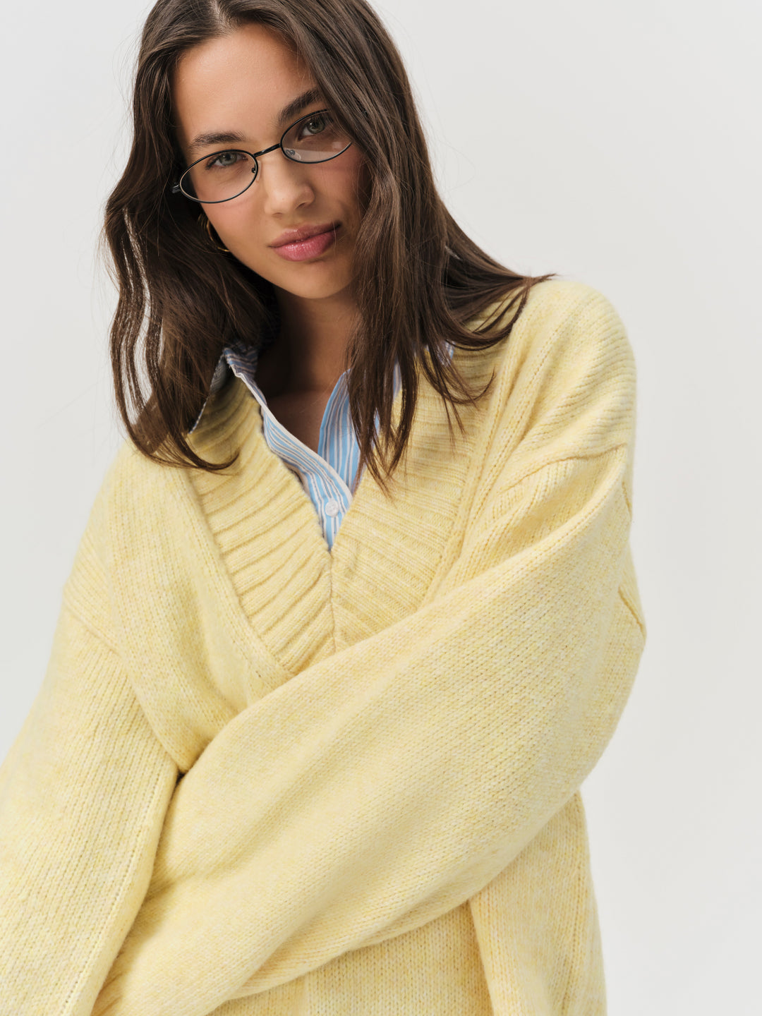 Amelia Sweater - Yellow | For Love and Lemons