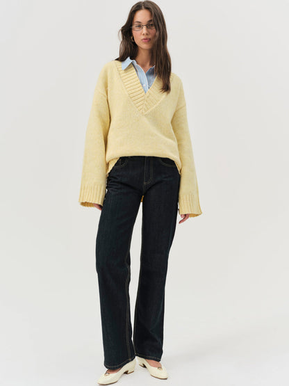 Amelia Sweater - Yellow | For Love and Lemons