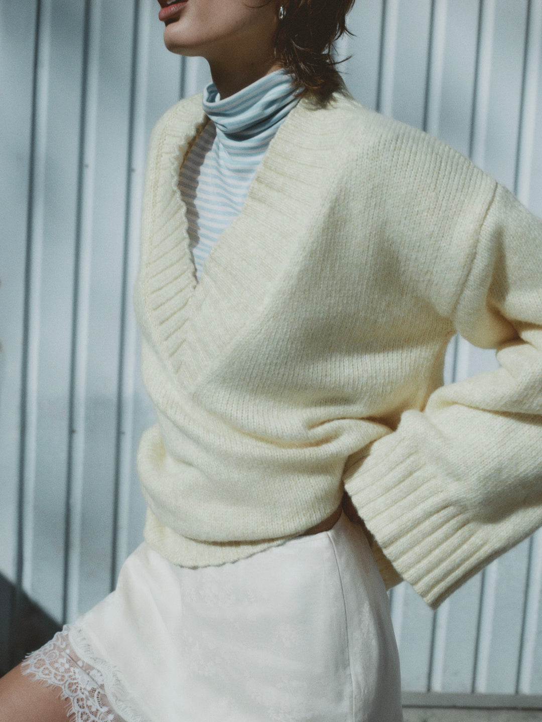 Amelia Sweater - Yellow | For Love and Lemons