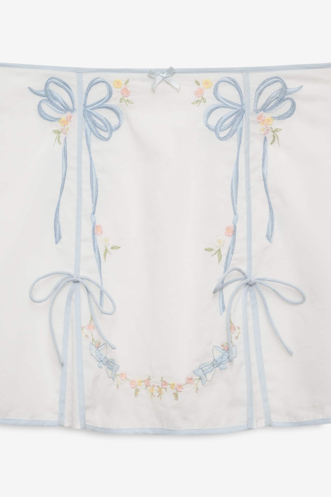 Baby Bows Skirt - White | For Love and Lemons