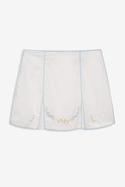 Baby Bows Skirt - White | For Love and Lemons