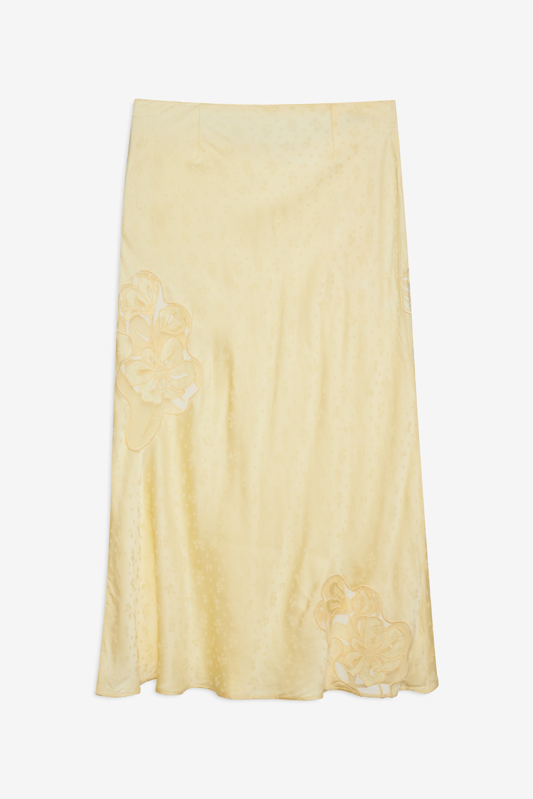 Sunrise Midi Skirt - Yellow | For Love and Lemons