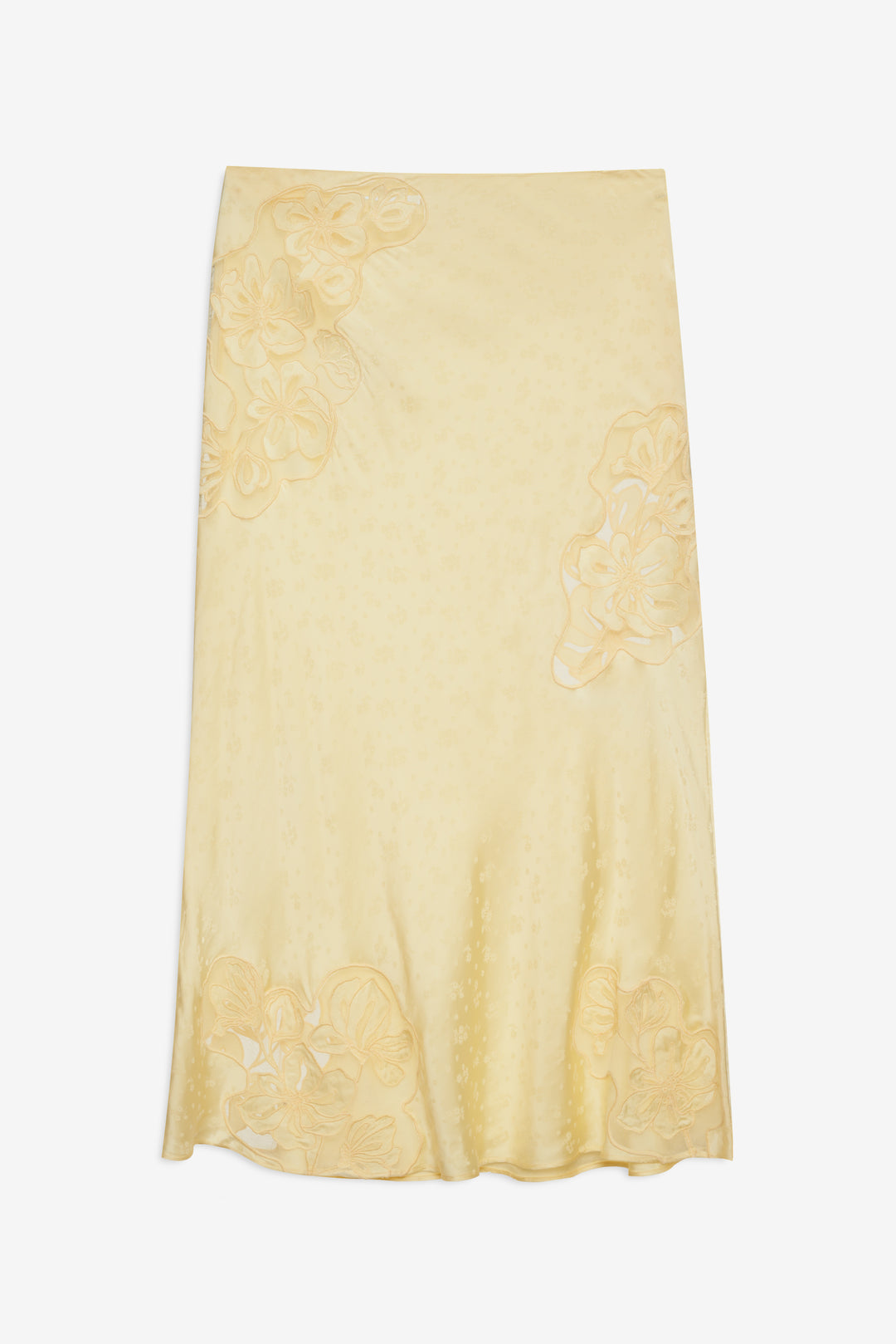 Sunrise Midi Skirt - Yellow | For Love and Lemons