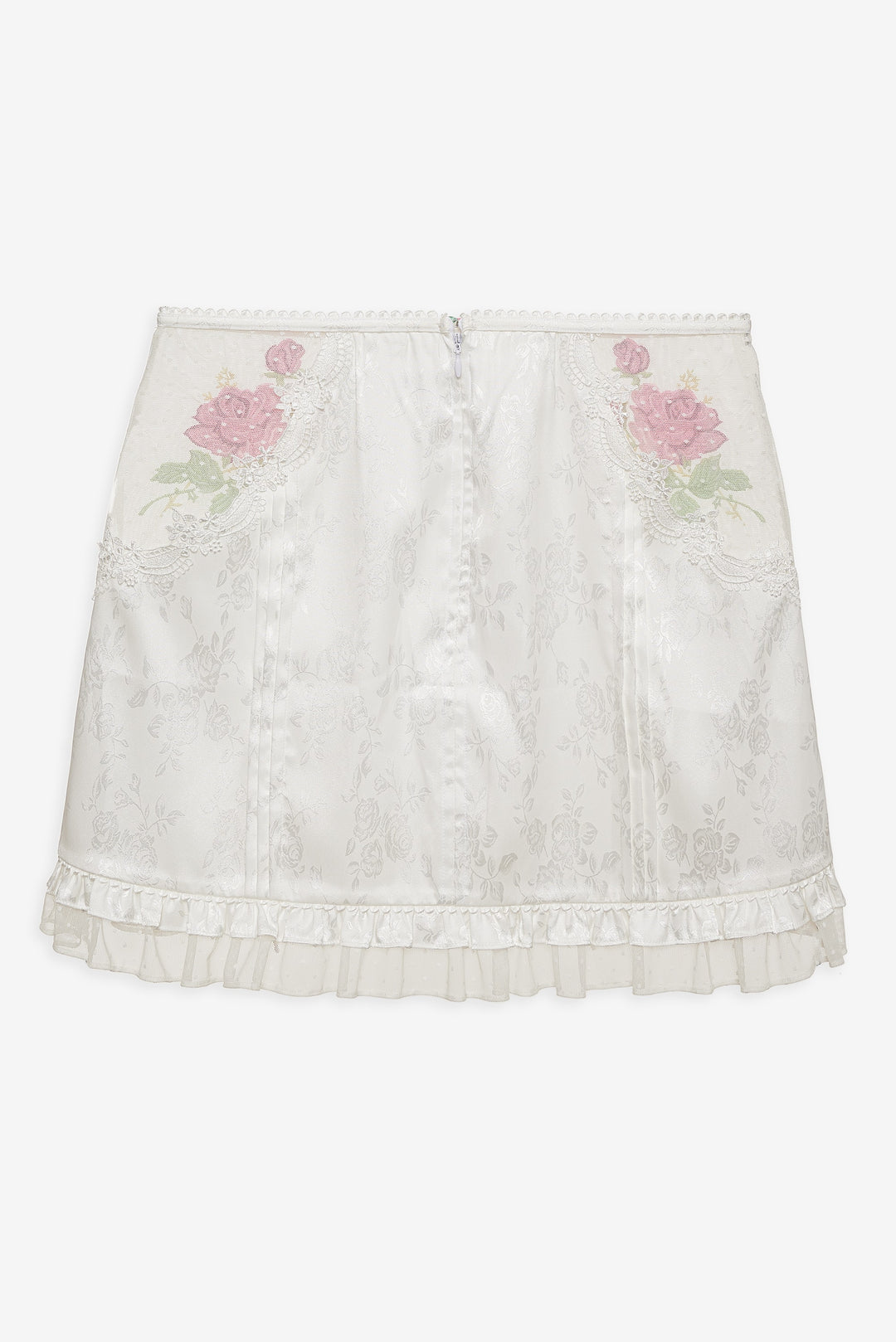 Heirloom Rose Slip Skirt - White | For Love and Lemons