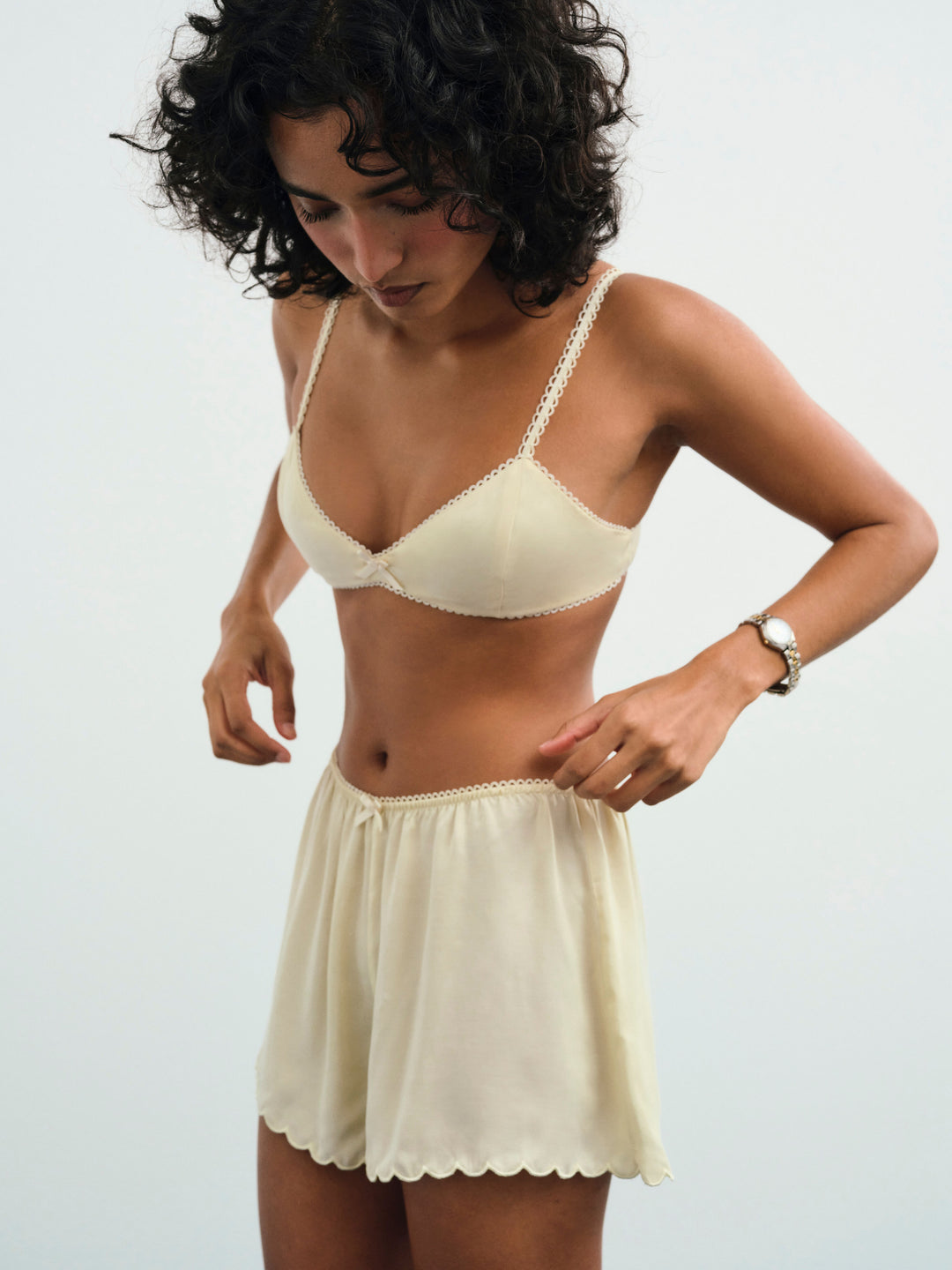 Clarabell Short - Yellow | For Love and Lemons