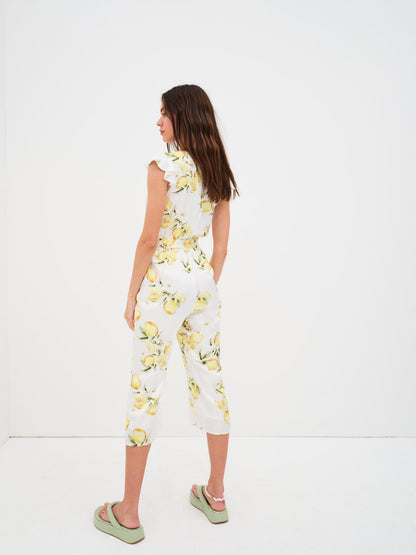 Limonada Jumpsuit - Yellow | For Love and Lemons