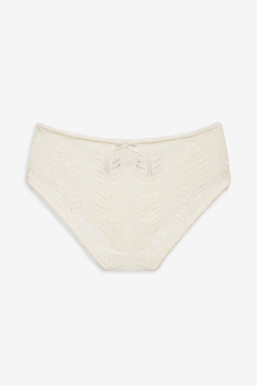 Nathalie Cheeky Panty - White | For Love and Lemons