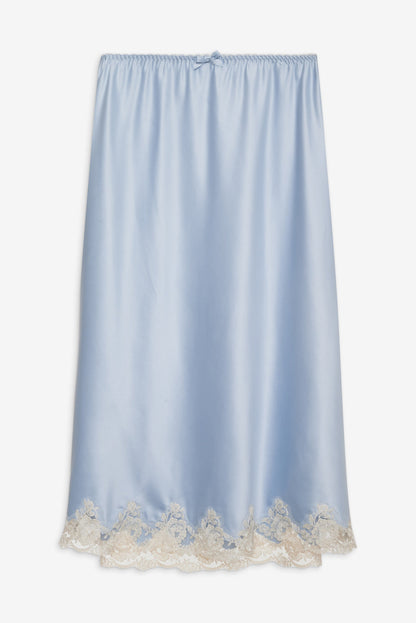 Sweetheart Midi Skirt - Dusty Blue | For Love and Lemons
