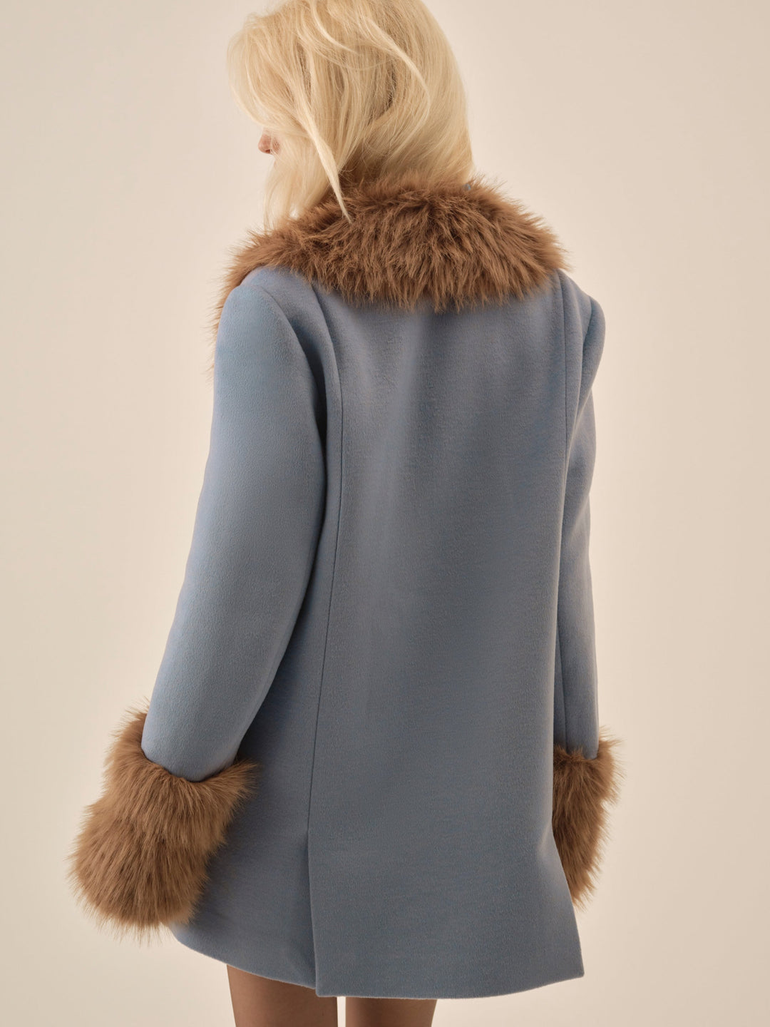 Jackie Coat - Blue | For Love and Lemons