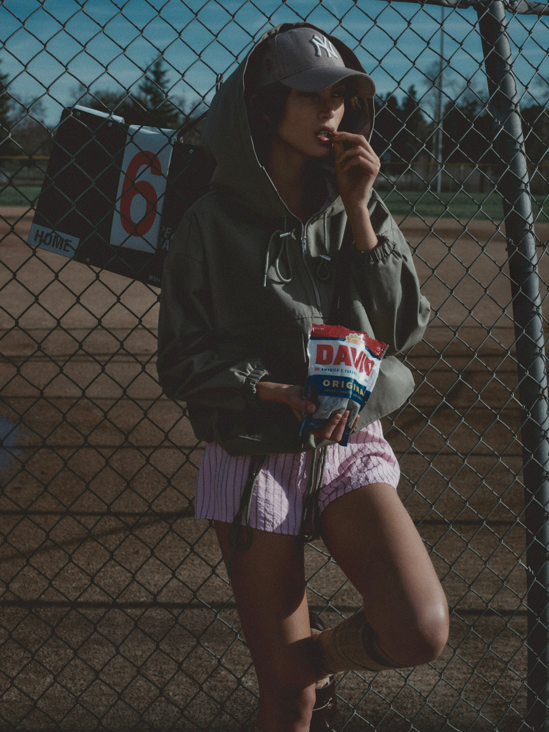 Alessia Pullover Jacket - Green | For Love and Lemons