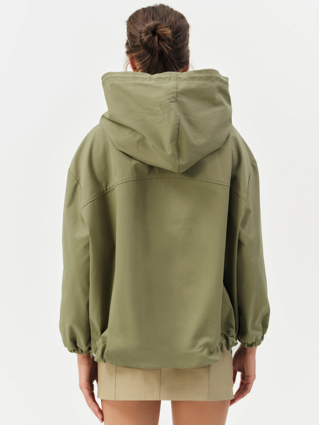 Alessia Pullover Jacket - Green | For Love and Lemons