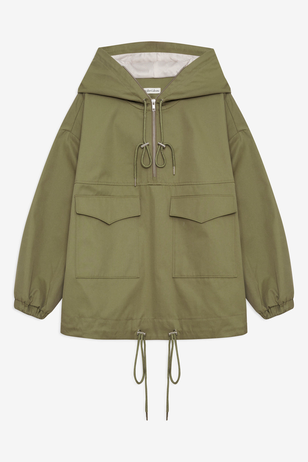 Alessia Pullover Jacket - Green | For Love and Lemons