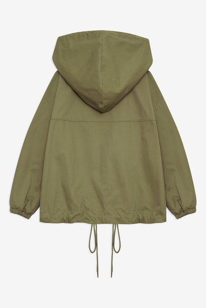 Alessia Pullover Jacket - Green | For Love and Lemons
