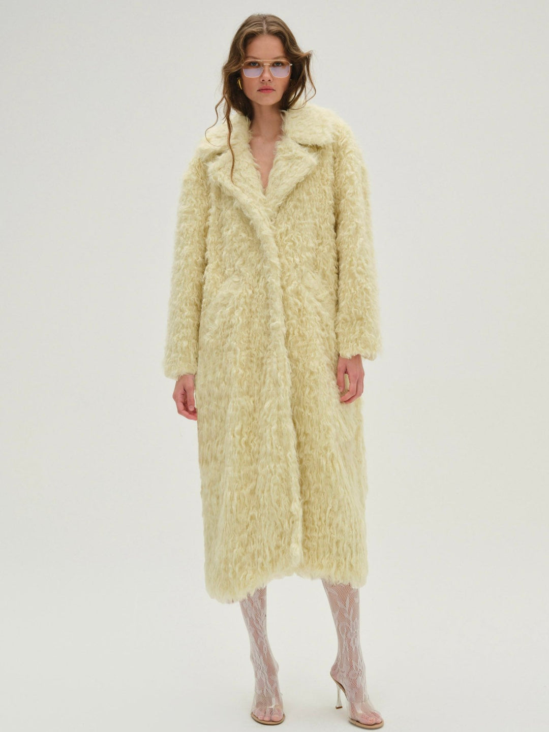 Serenne Coat - Yellow | For Love and Lemons