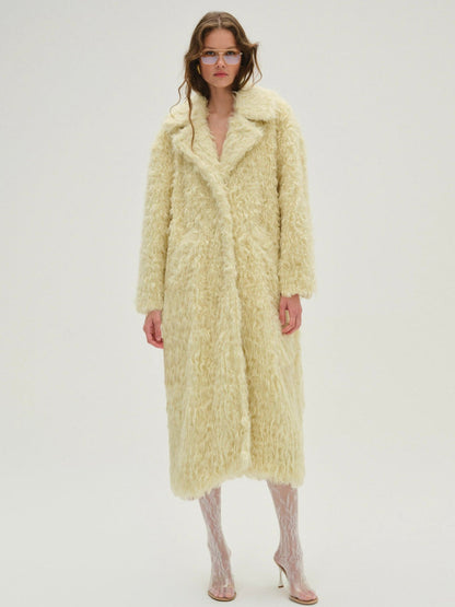 Serenne Coat - Yellow | For Love and Lemons