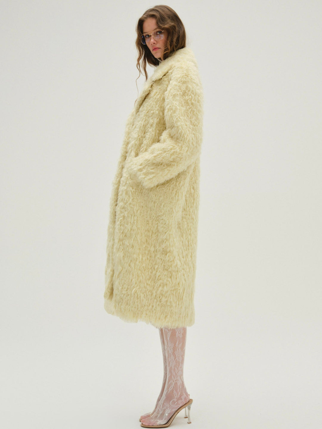 Serenne Coat - Yellow | For Love and Lemons
