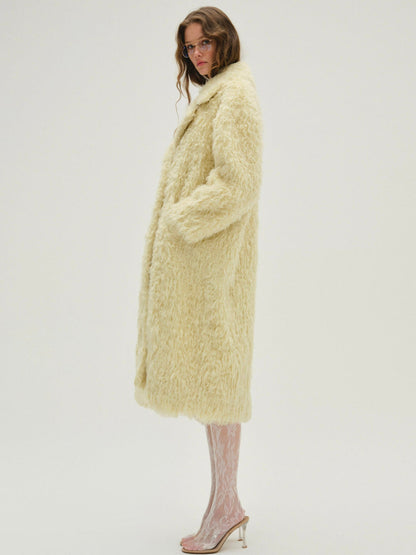 Serenne Coat - Yellow | For Love and Lemons