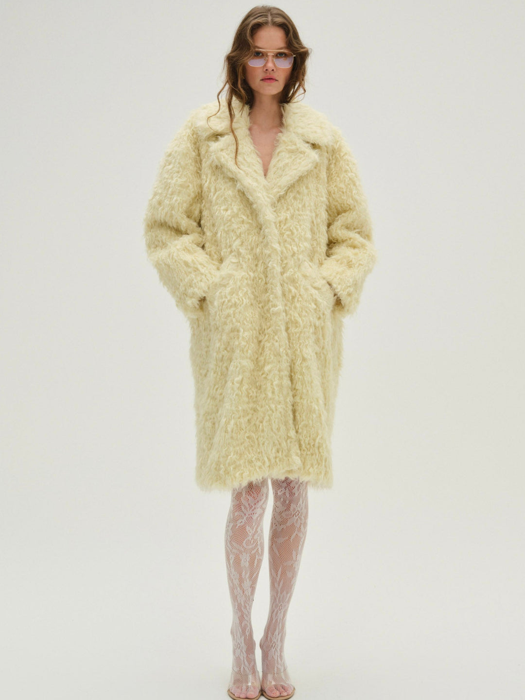 Serenne Coat - Yellow | For Love and Lemons