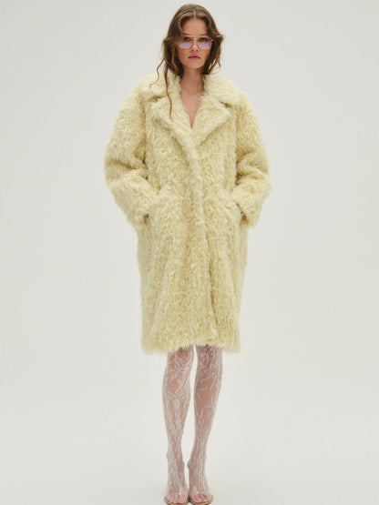 Serenne Coat - Yellow | For Love and Lemons