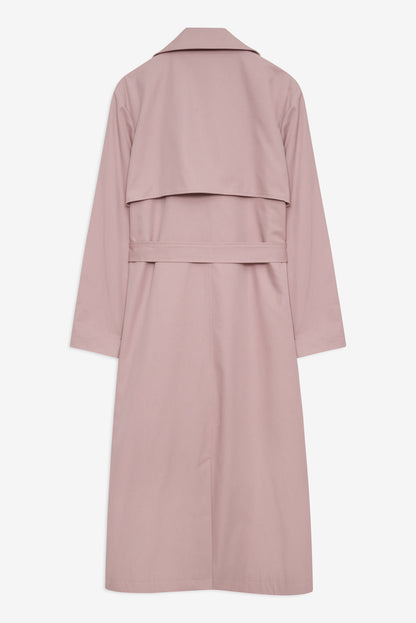 Reese Trench Coat - Mauve | For Love and Lemons