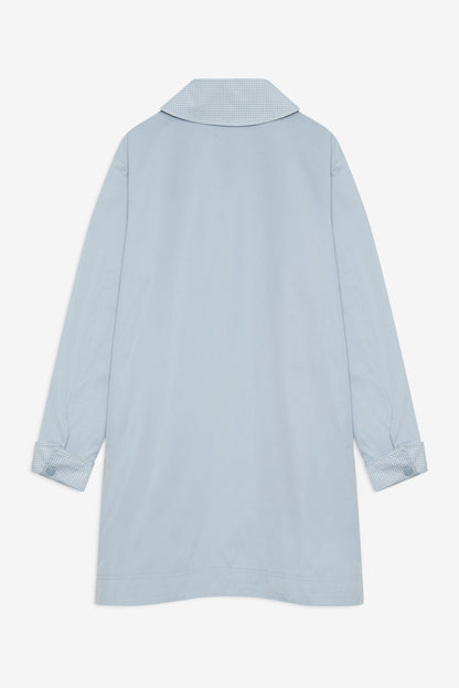 Leslie Button-Up Jacket - Blue | For Love and Lemons