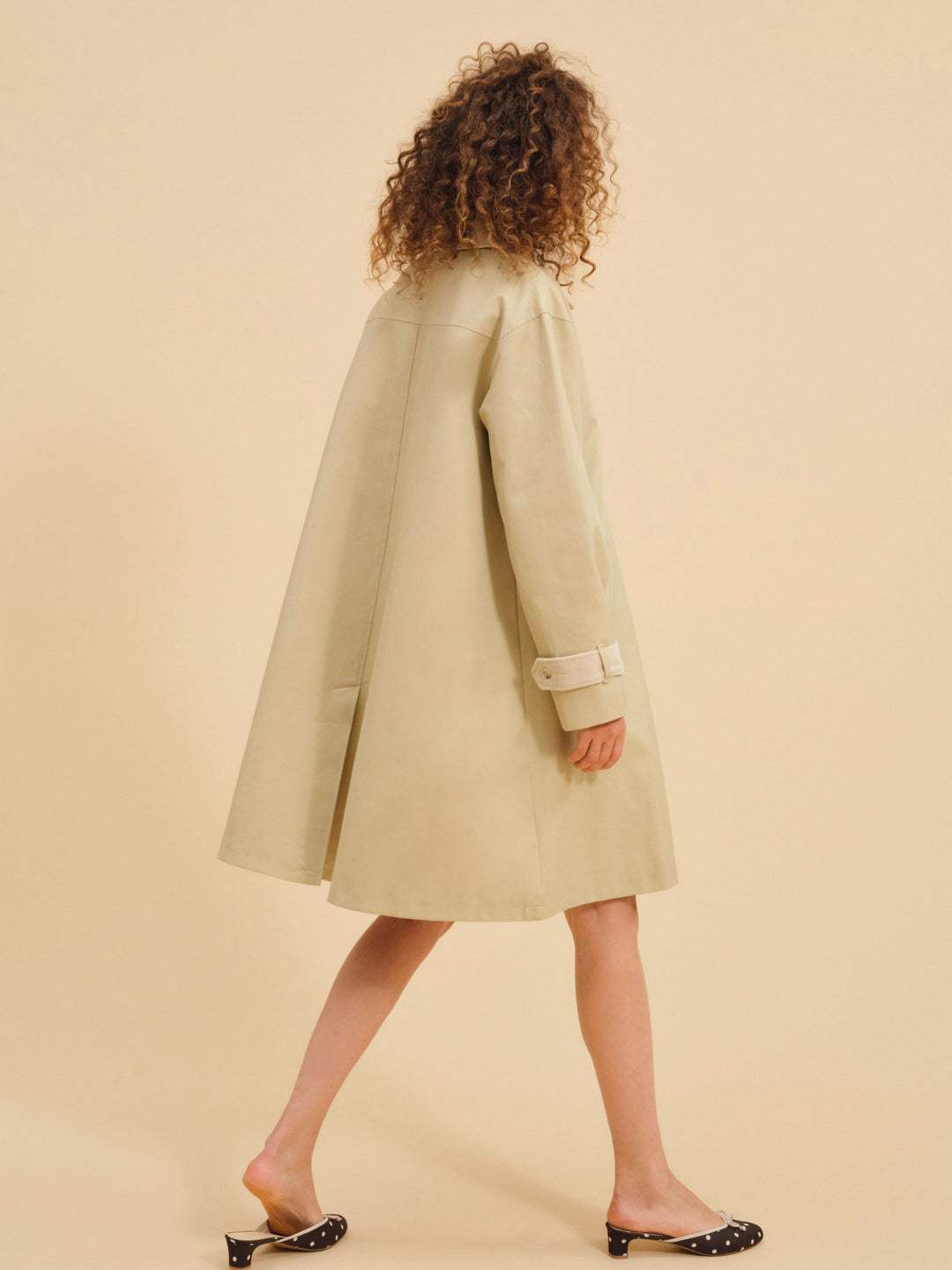 Gabardine Trench Coat - CAMEL | For Love and Lemons