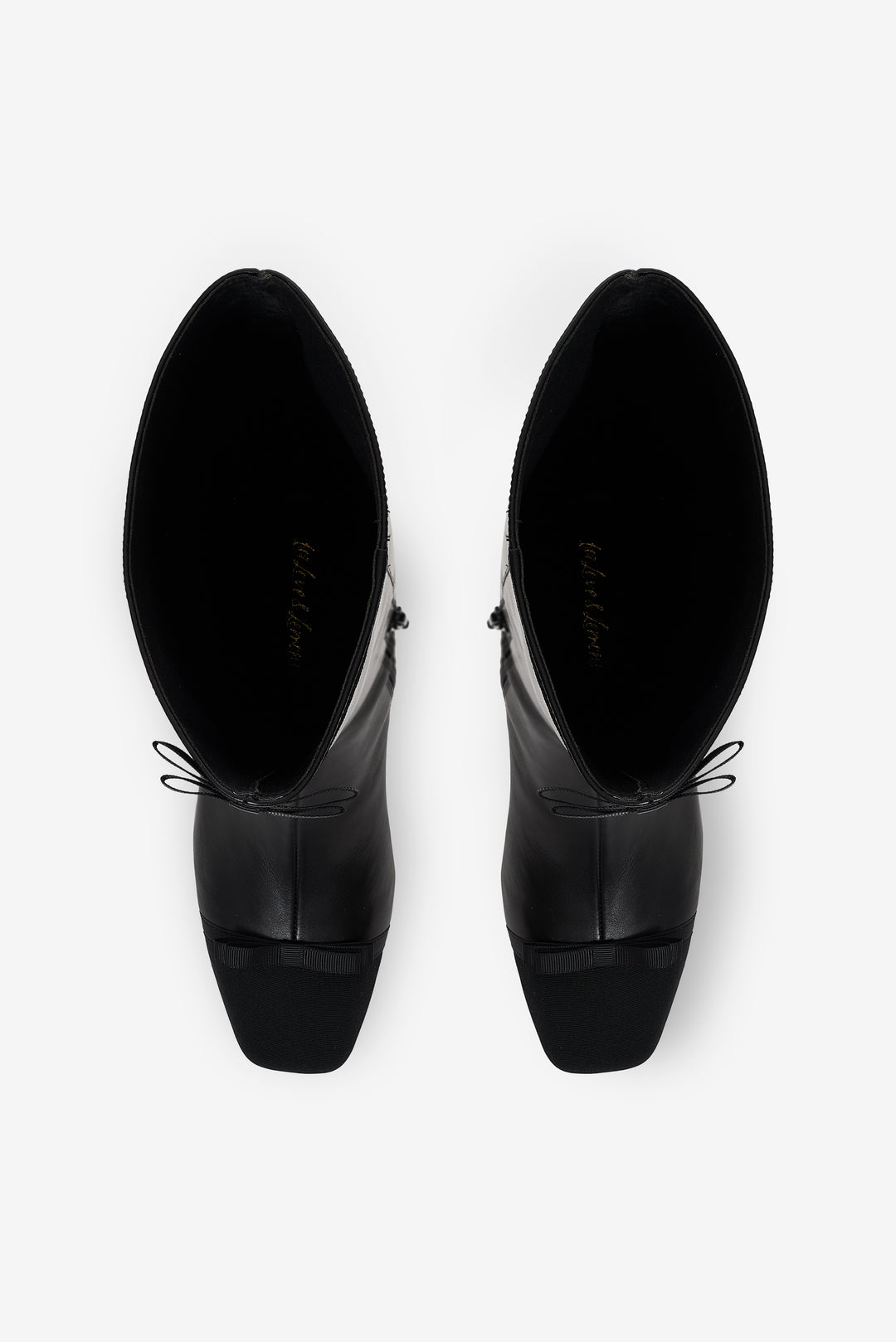 Claudine Cap Toe Boot - Black | For Love and Lemons