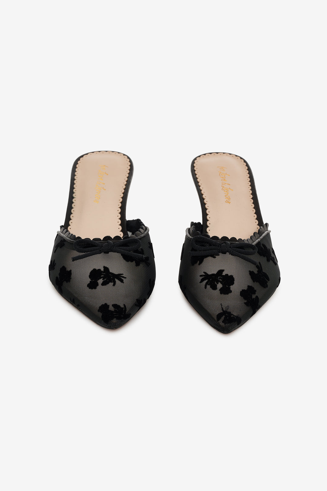 Sylvie Mule Heel - Black | For Love and Lemons