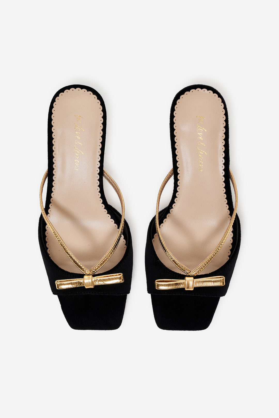 Grace Mule Heel - Black | For Love and Lemons