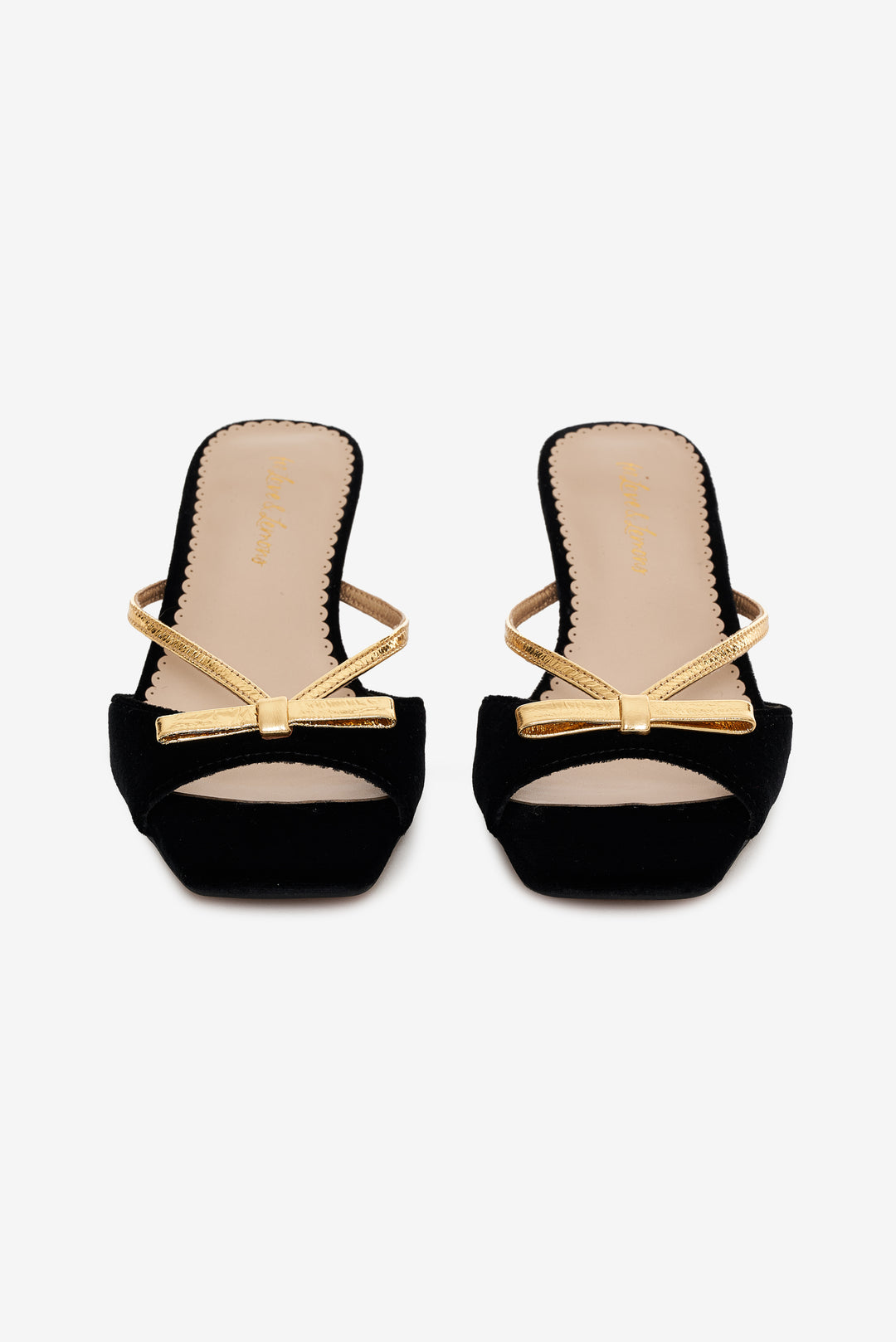 Grace Mule Heel - Black | For Love and Lemons