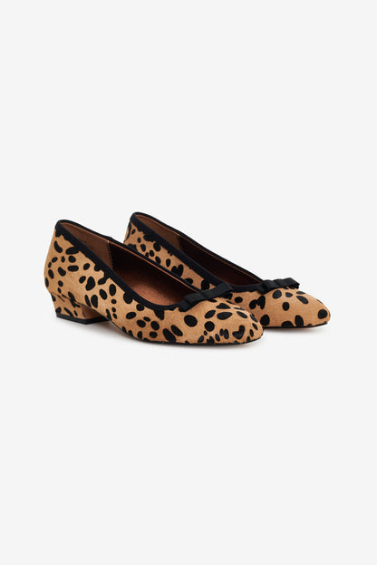 Lucia Ballet Pump - Brown | For Love and Lemons