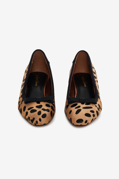 Lucia Ballet Pump - Brown | For Love and Lemons