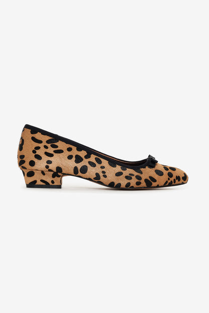 Lucia Ballet Pump - Brown | For Love and Lemons