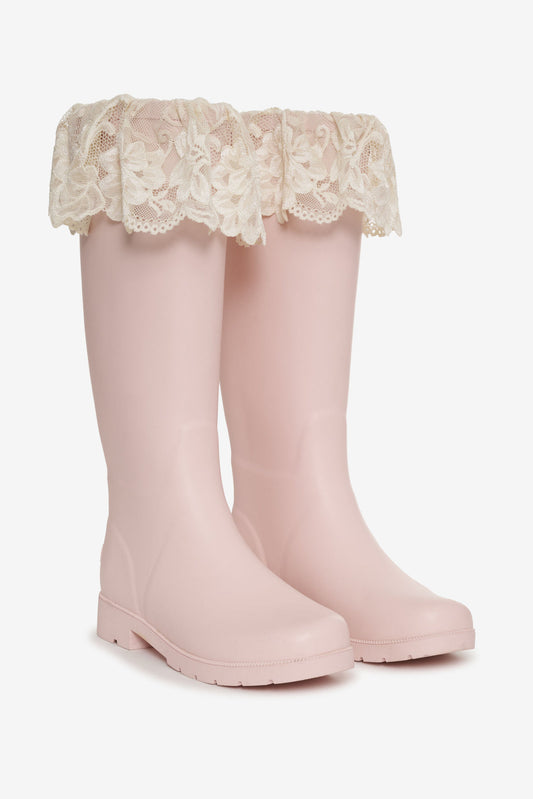 Brigitta Rain Boot - Pink | For Love and Lemons