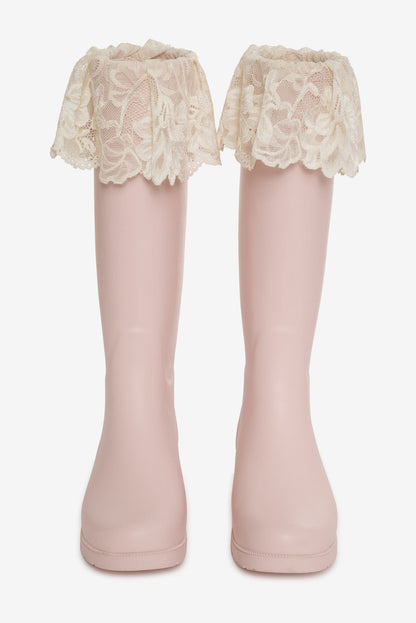 Brigitta Rain Boot - Pink | For Love and Lemons