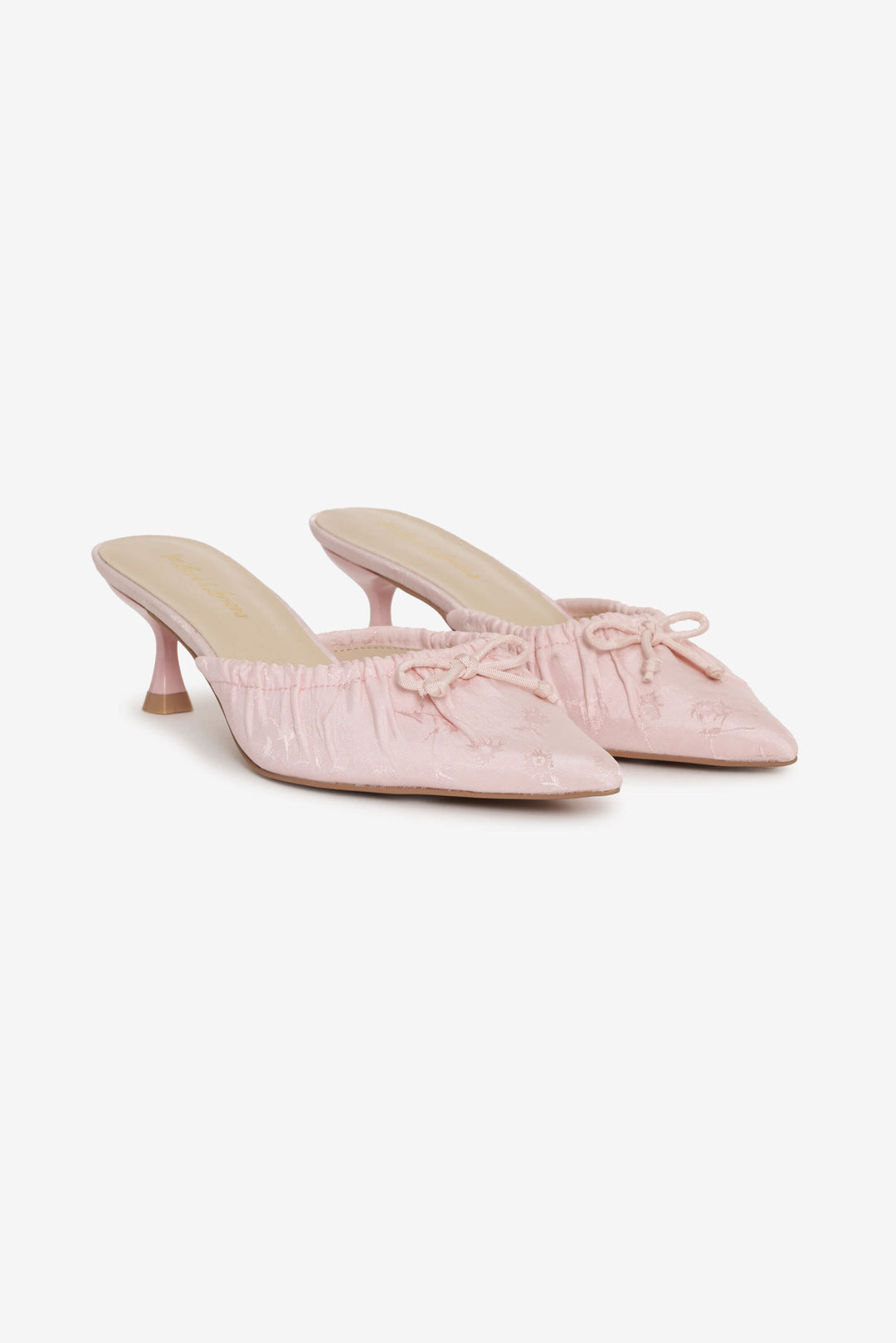 Colette Mule Heel - Pink | For Love and Lemons
