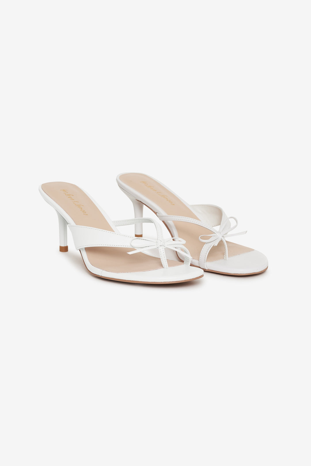 Elea Heel - White | For Love and Lemons
